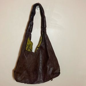 Ananas distressed indigo purse made in NYC